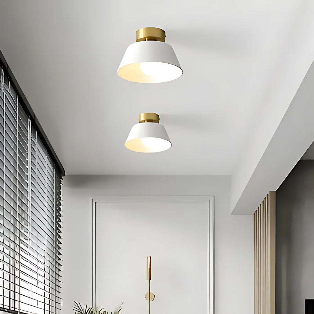 Retro LED Plafondlamp | Plafondlicht Woonkamer