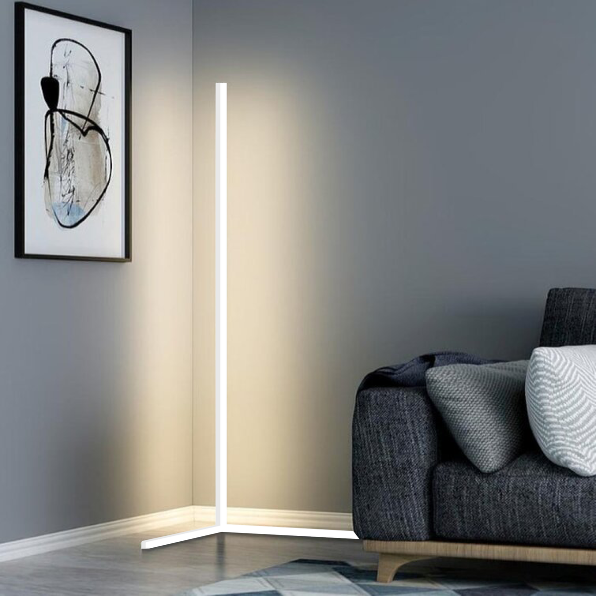 Hoekvloerlamp