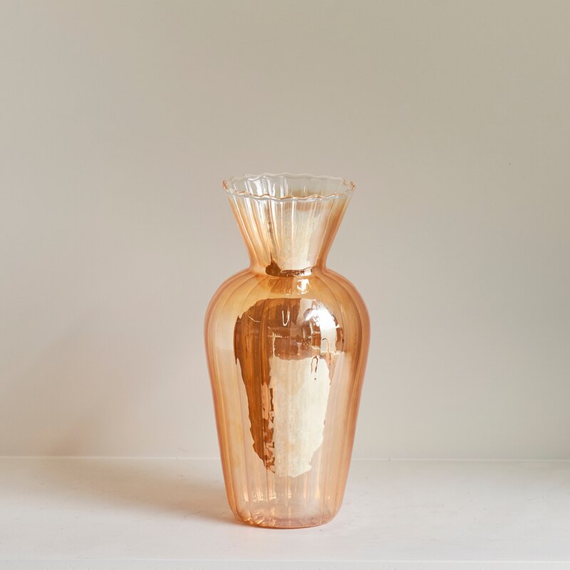 Gouden Kooi Glas Vaasje
