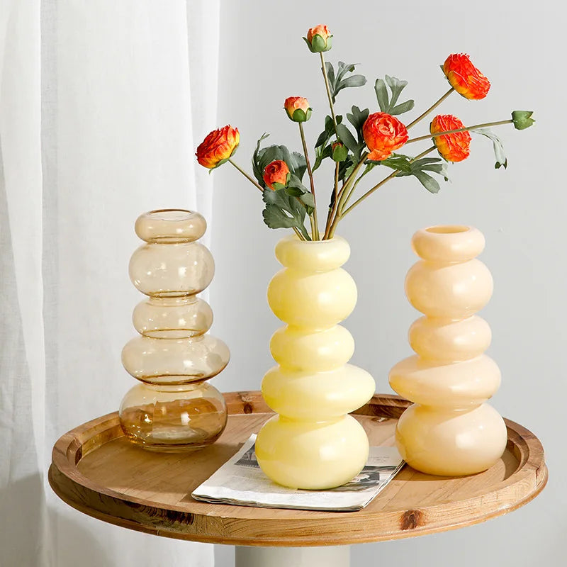 Glazen Kiezelvaas