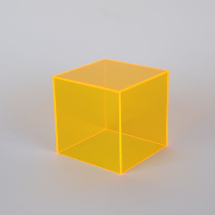Kleurrijke Acryl Tentoonstellingsopbergdoos