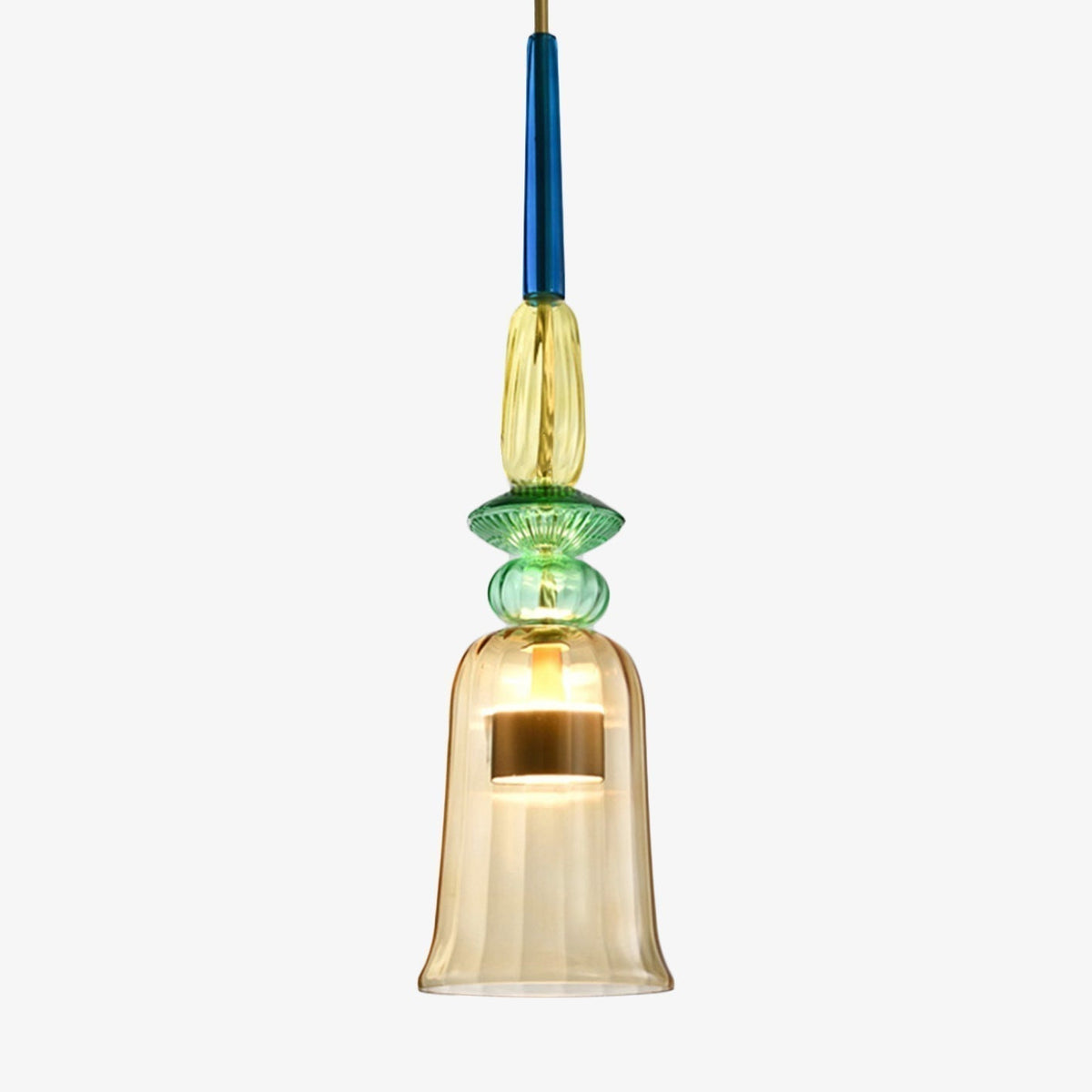 Stijlvolle gekleurde plafondlamp - Sofia