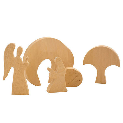 Paas Scene Houten Decoratie