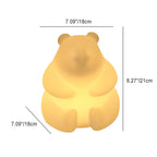 Contemporary Creative Bear PE LED Tafel Lamp voor de Woonkamer