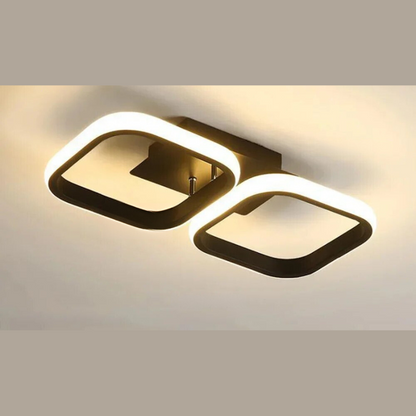 Moderne LED Ring Kroonluchter – Minimalistische Plafondlamp voor Woonkamer en Eetruimte