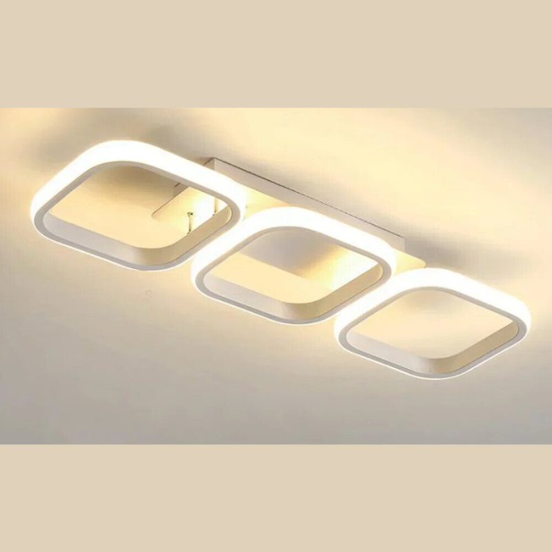 Moderne LED Ring Kroonluchter – Minimalistische Plafondlamp voor Woonkamer en Eetruimte