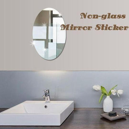 Interieur Nest | Niet-glas Spiegel Sticker