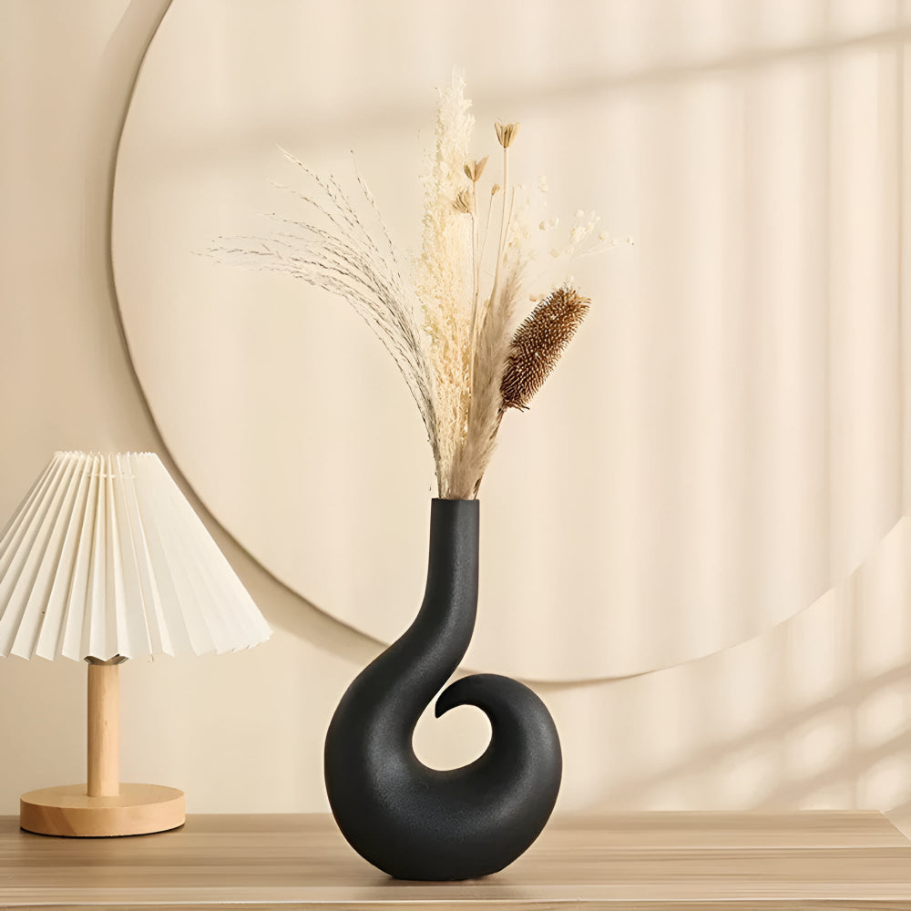 Comodo Spiraal Ceramische Vaas