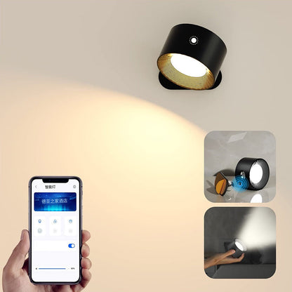 Magnetische Wandlamp