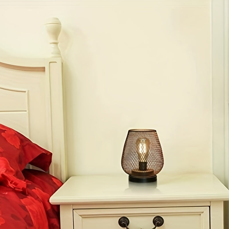 RusticMesh Tafellamp Set Industrieel Stijl en Sfeerverlichting