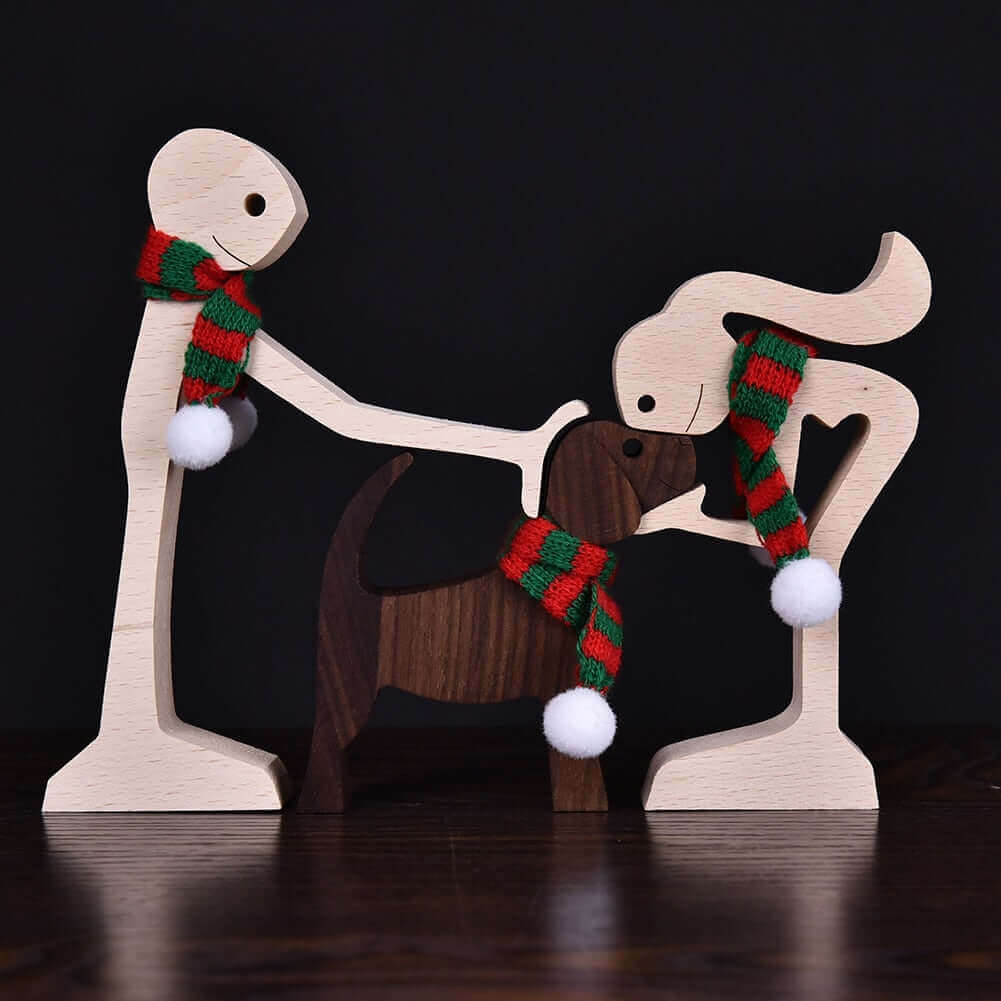 Deens Houten Dieren Ornamenten