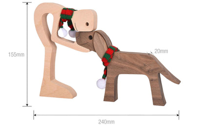 Deens Houten Dieren Ornamenten
