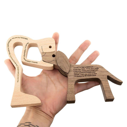 Deens Houten Dieren Ornamenten