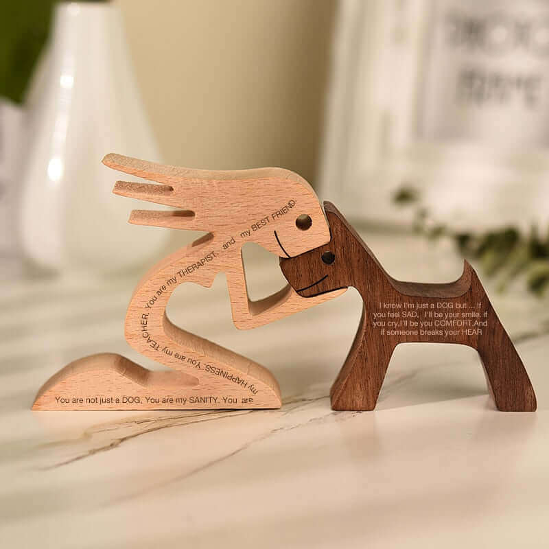 Deens Houten Dieren Ornamenten