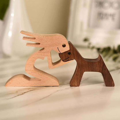 Deens Houten Dieren Ornamenten