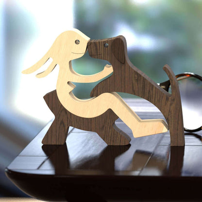 Deens Houten Dieren Ornamenten