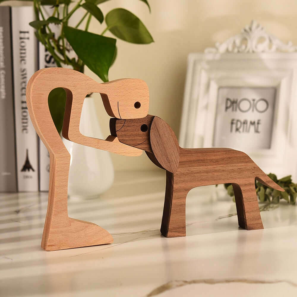 Deens Houten Dieren Ornamenten