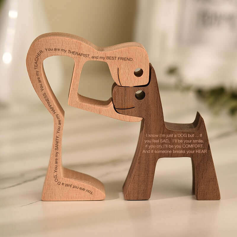 Deens Houten Dieren Ornamenten