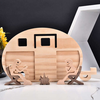Deens Houten Dieren Ornamenten