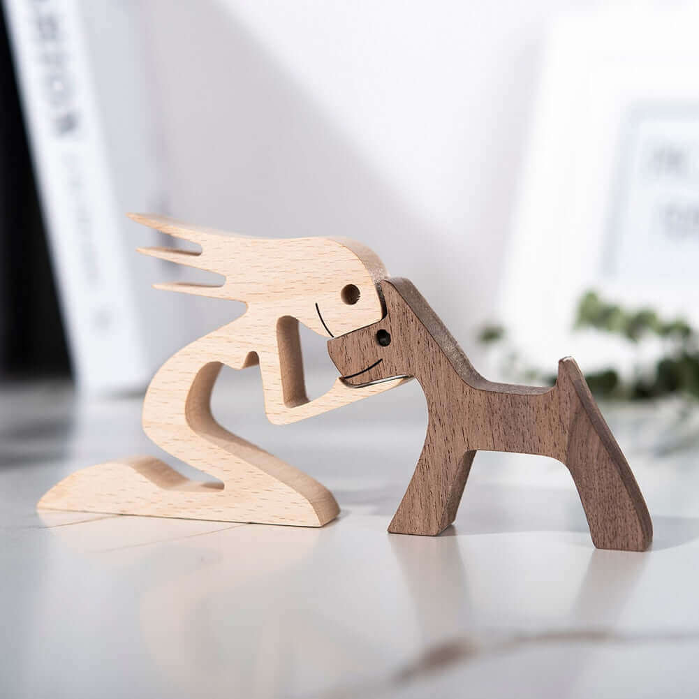 Deens Houten Dieren Ornamenten