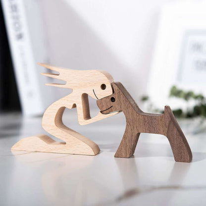 Deens Houten Dieren Ornamenten