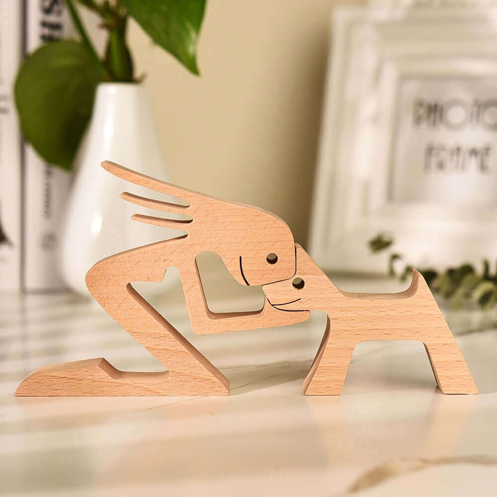 Deens Houten Dieren Ornamenten