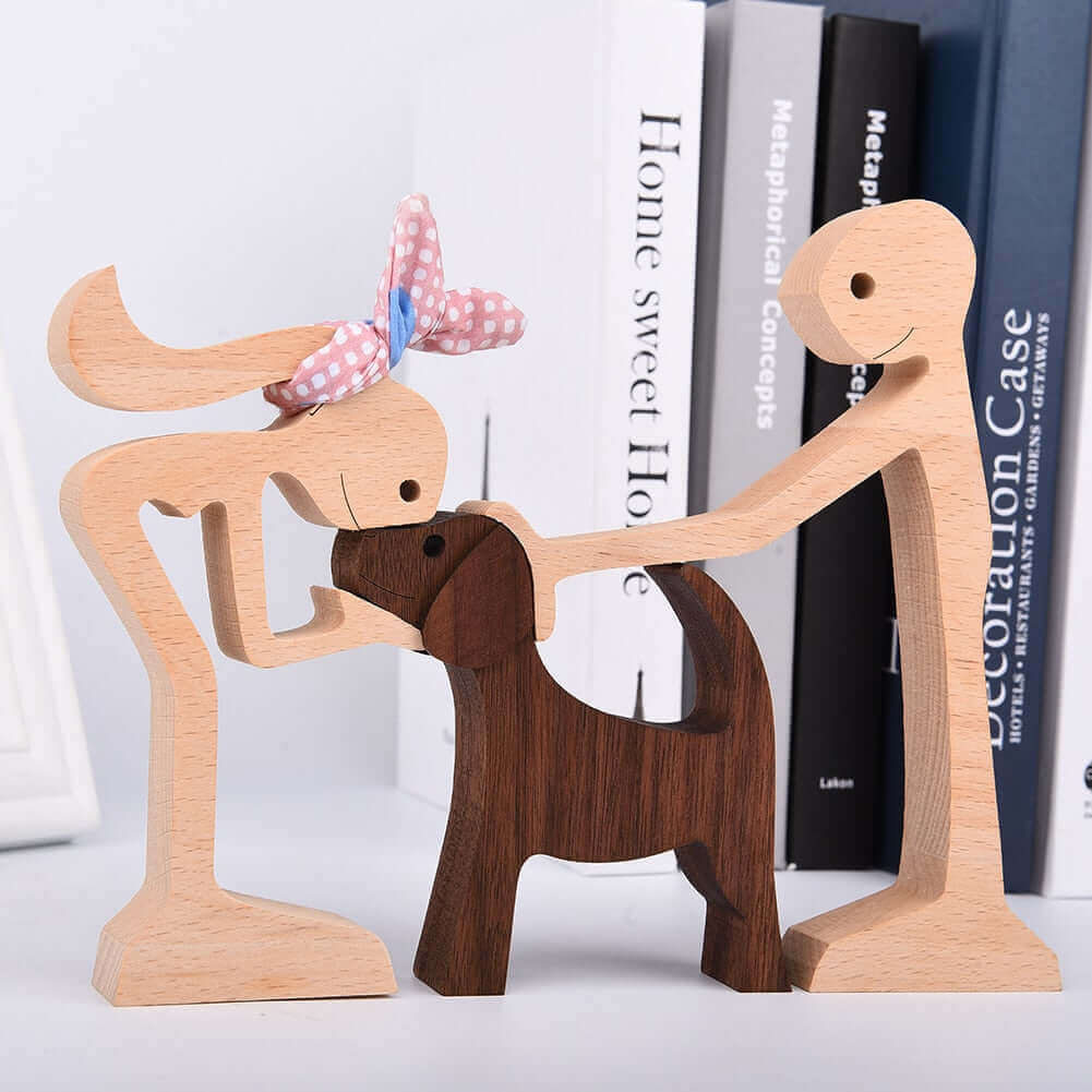 Deens Houten Dieren Ornamenten