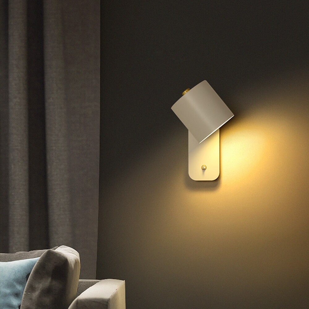 Frendor - Moderne LED Wandlampen met Schakelaar Binnen Huisdecoratie Verlichting