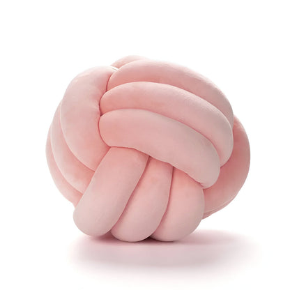 Handgemaakte Knoop Ronde Decoratieve Kussen