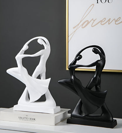 SwayDuo | Moderne dansen hars sculptuur