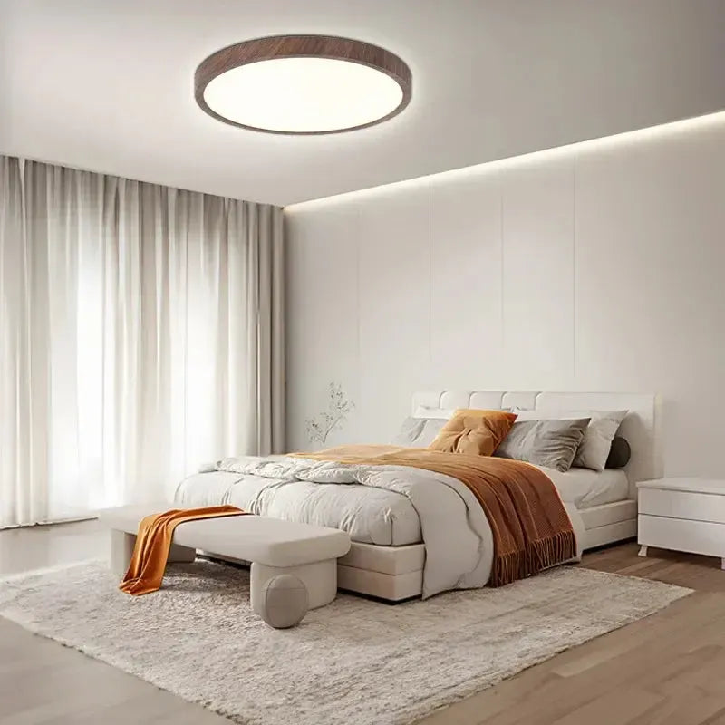 Moderne ultradunne LED plafondlamp in ronde vorm