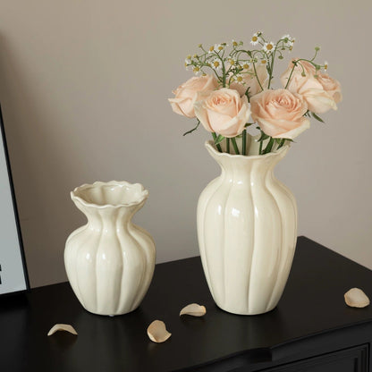 Elegante Uitlopende Keramische Bloemenvaas