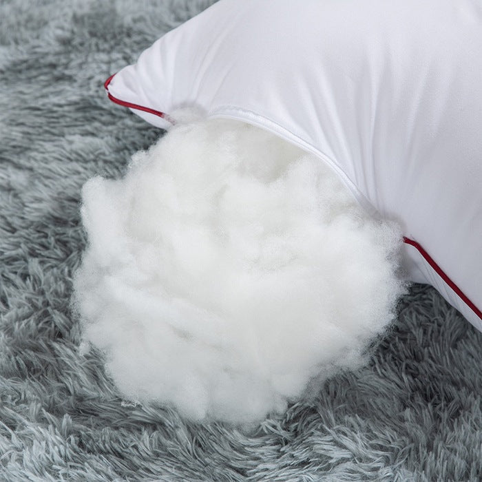 Premium vierkante kusseninleggers met pipingrand en hypoallergene holle vezelvulling Interieur Nest