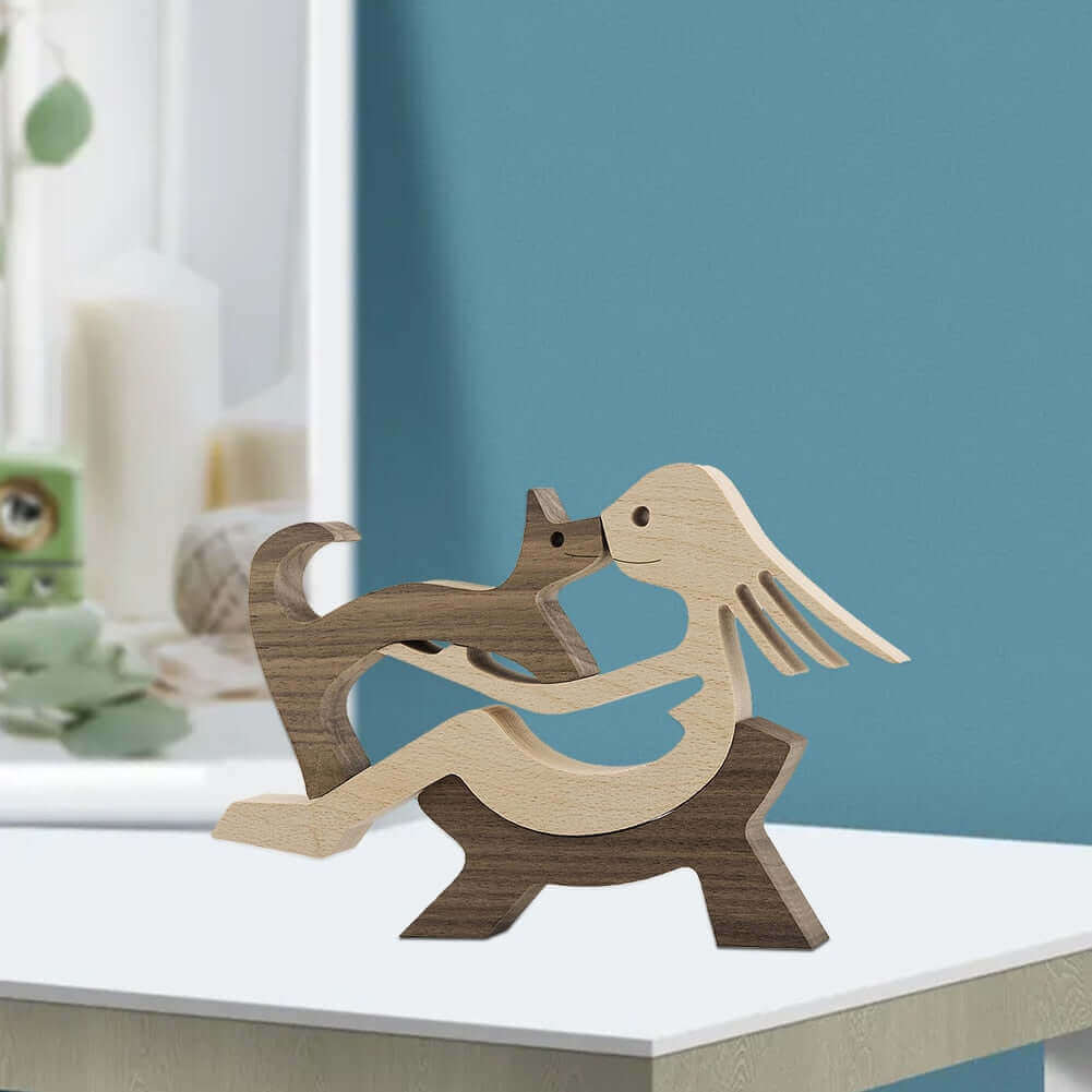 Deens Houten Dieren Ornamenten