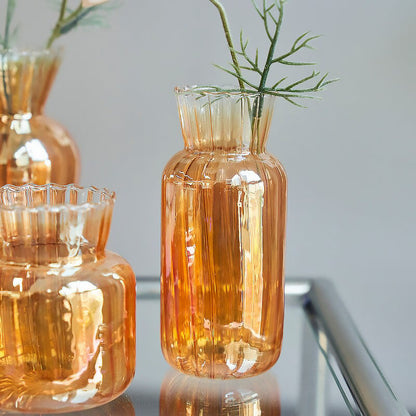 Gouden Kooi Glas Vaasje