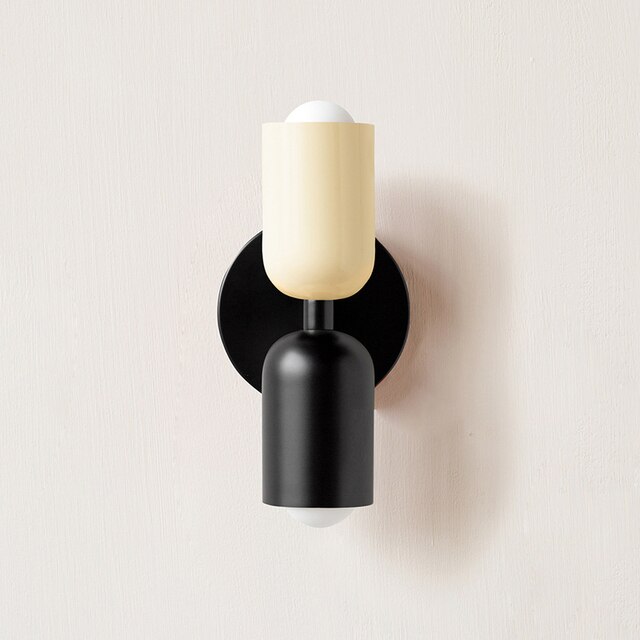 Crème dubbelkop LED wandlampen