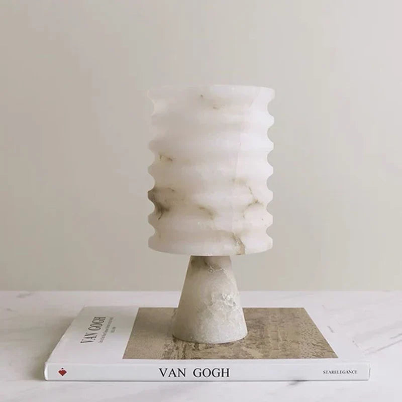 Witte Onyx Bloemvaas