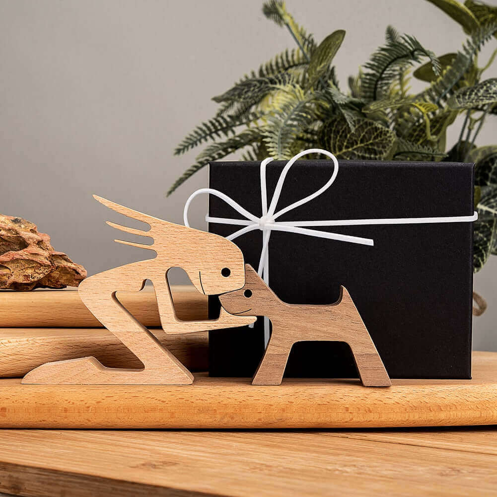 Deens Houten Dieren Ornamenten