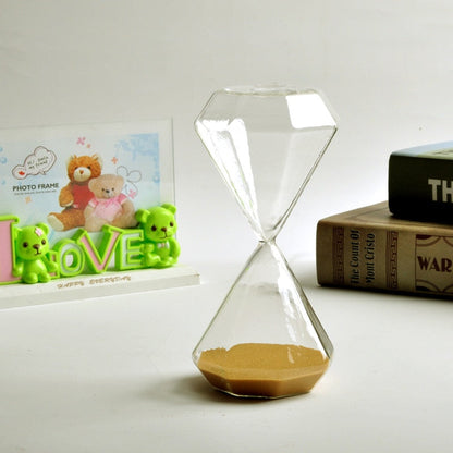 5–60 Minuten diamant zandloper, zandloper, zandloper, kinder cadeau, zandloper, huisdecoratie, beschikbaar in meerdere kleur opties