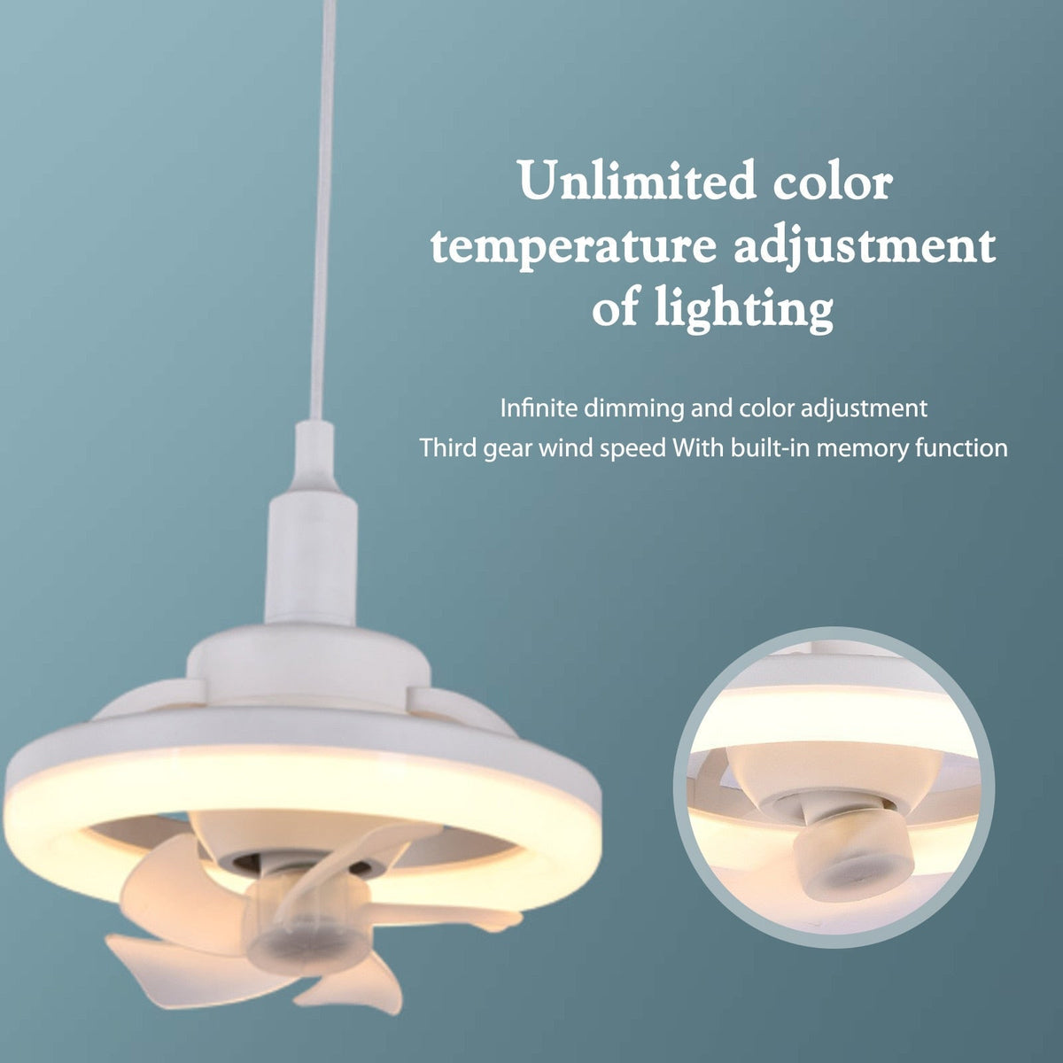 Plafondventilatorlamp