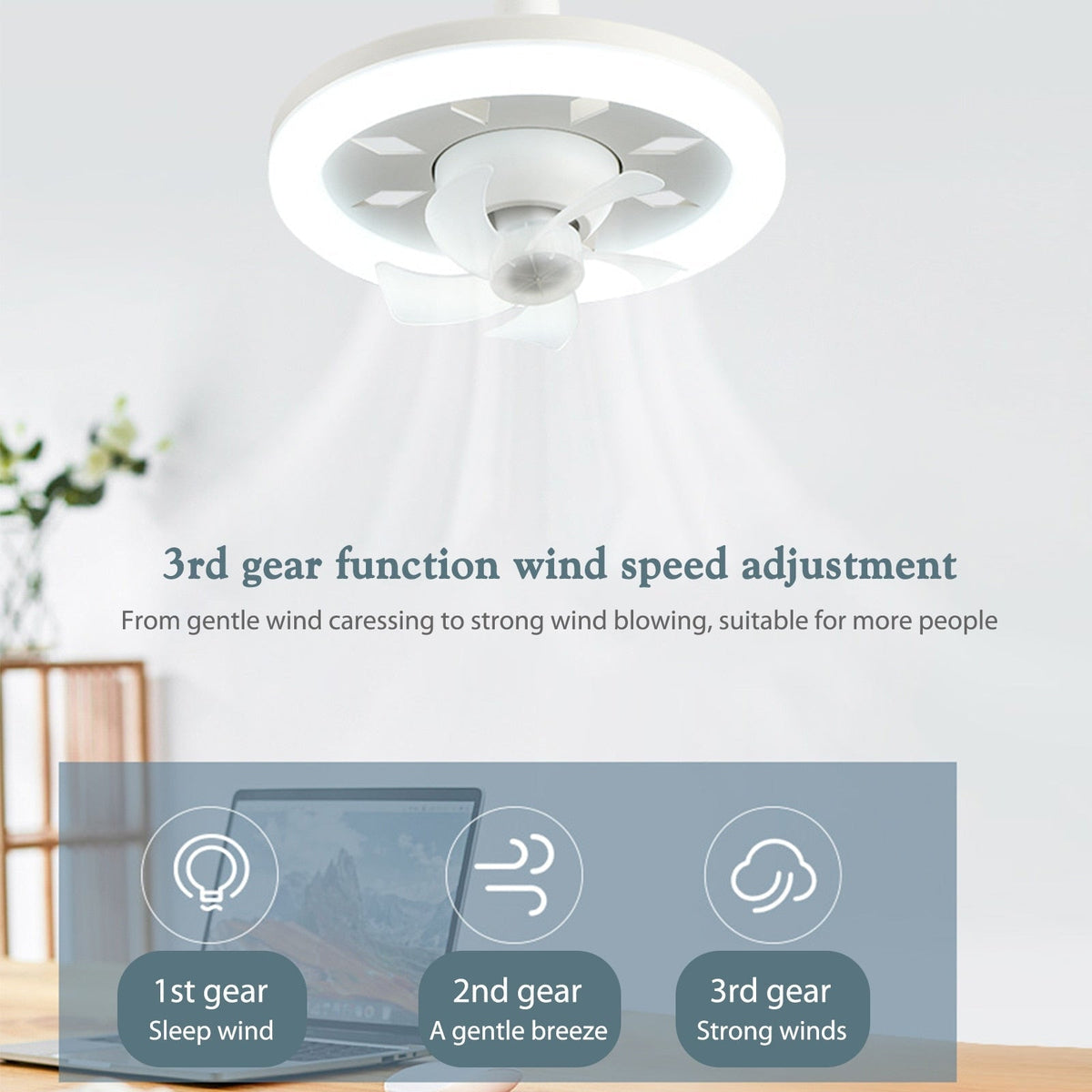Plafondventilatorlamp
