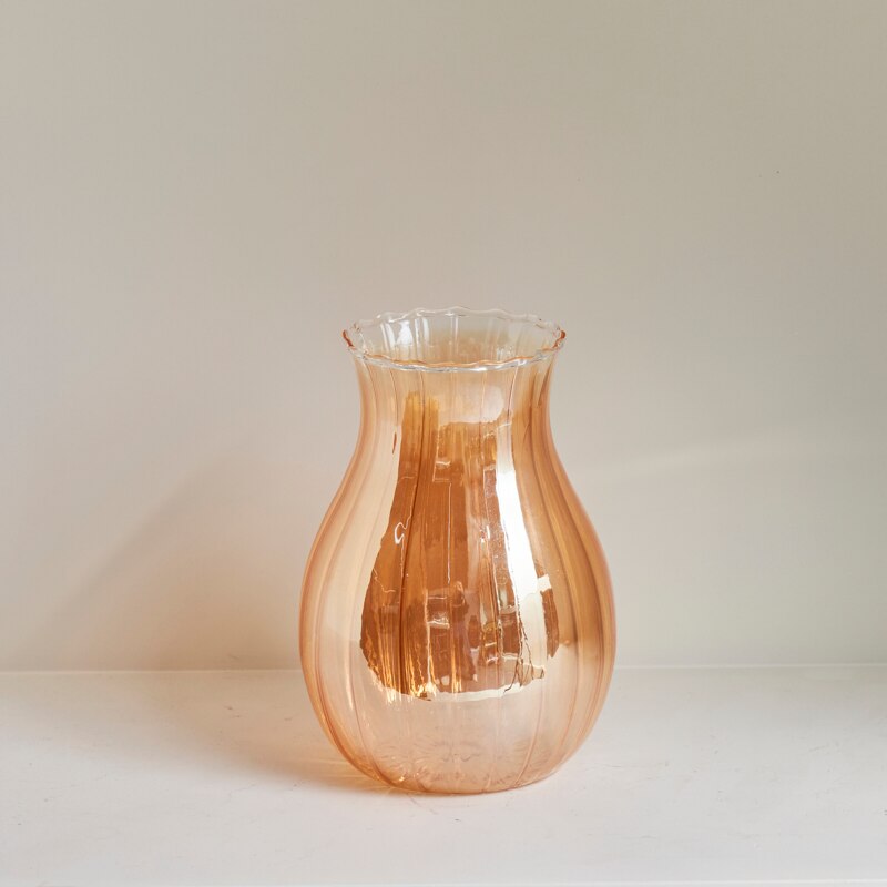 Gouden Kooi Glas Vaasje
