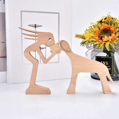 Deens Houten Dieren Ornamenten
