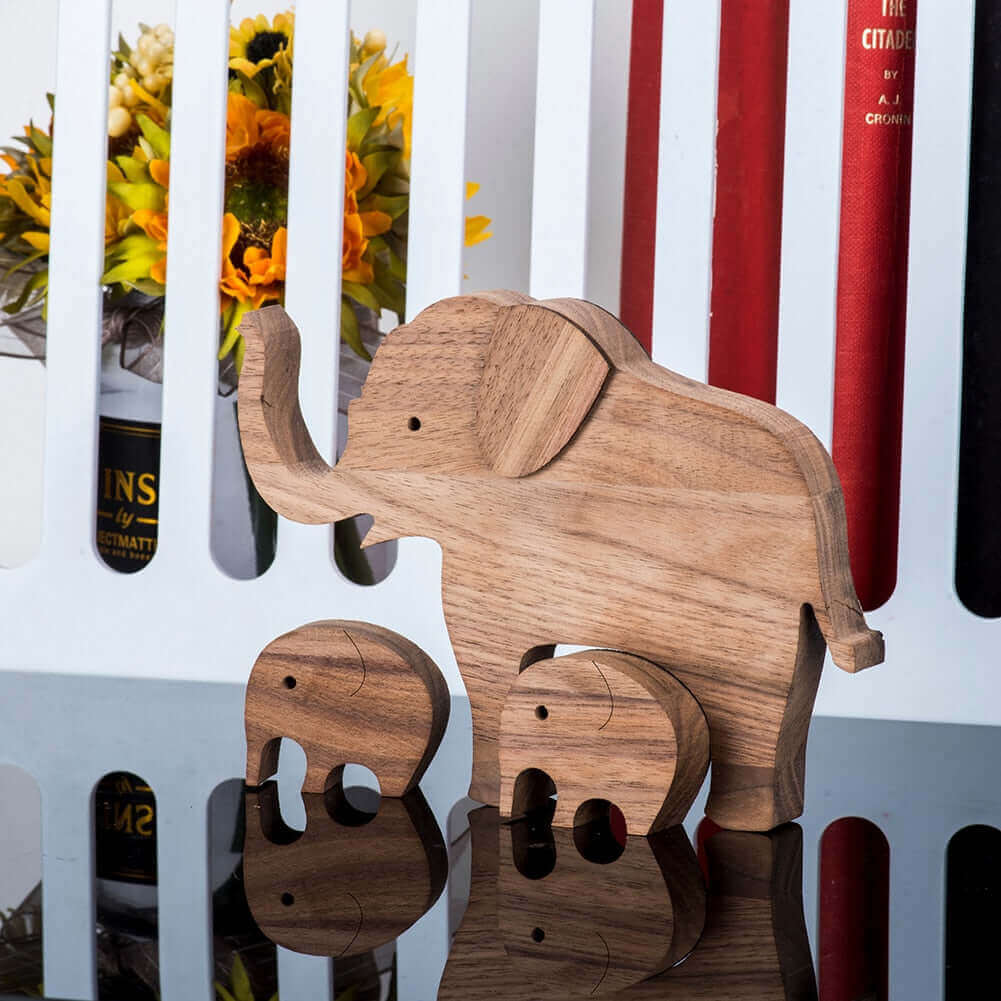 Deens Houten Dieren Ornamenten