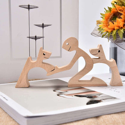 Deens Houten Dieren Ornamenten