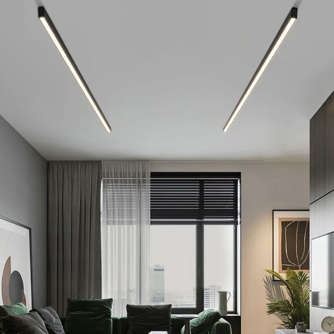 Industriële lineaire LED plafondlamp - Stratum