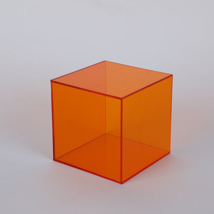 Kleurrijke Acryl Tentoonstellingsopbergdoos