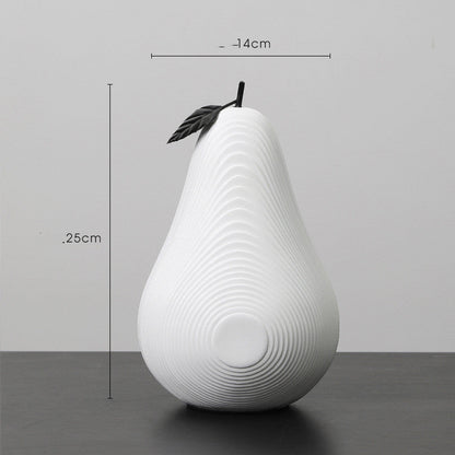 Monochrome Fruit Hars Decor