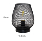 RusticMesh Tafellamp Set Industrieel Stijl en Sfeerverlichting