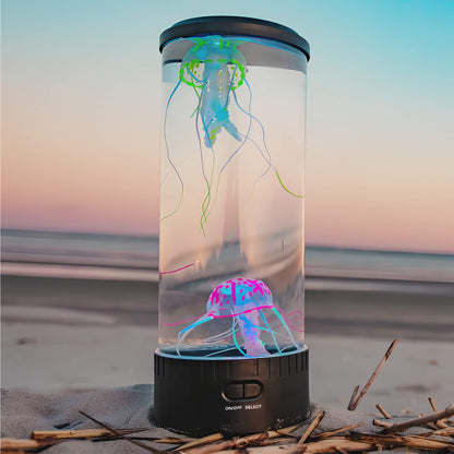 Kalmerende LED Meduse Tafellamp